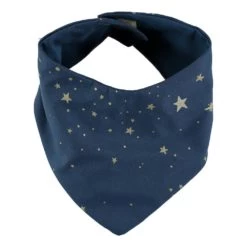 Top 10 β€οΈ Coupon π― Lucky Stella Organic Cotton Bandana Bib Midnight blue Nobodinoz Design Baby β€οΈ π