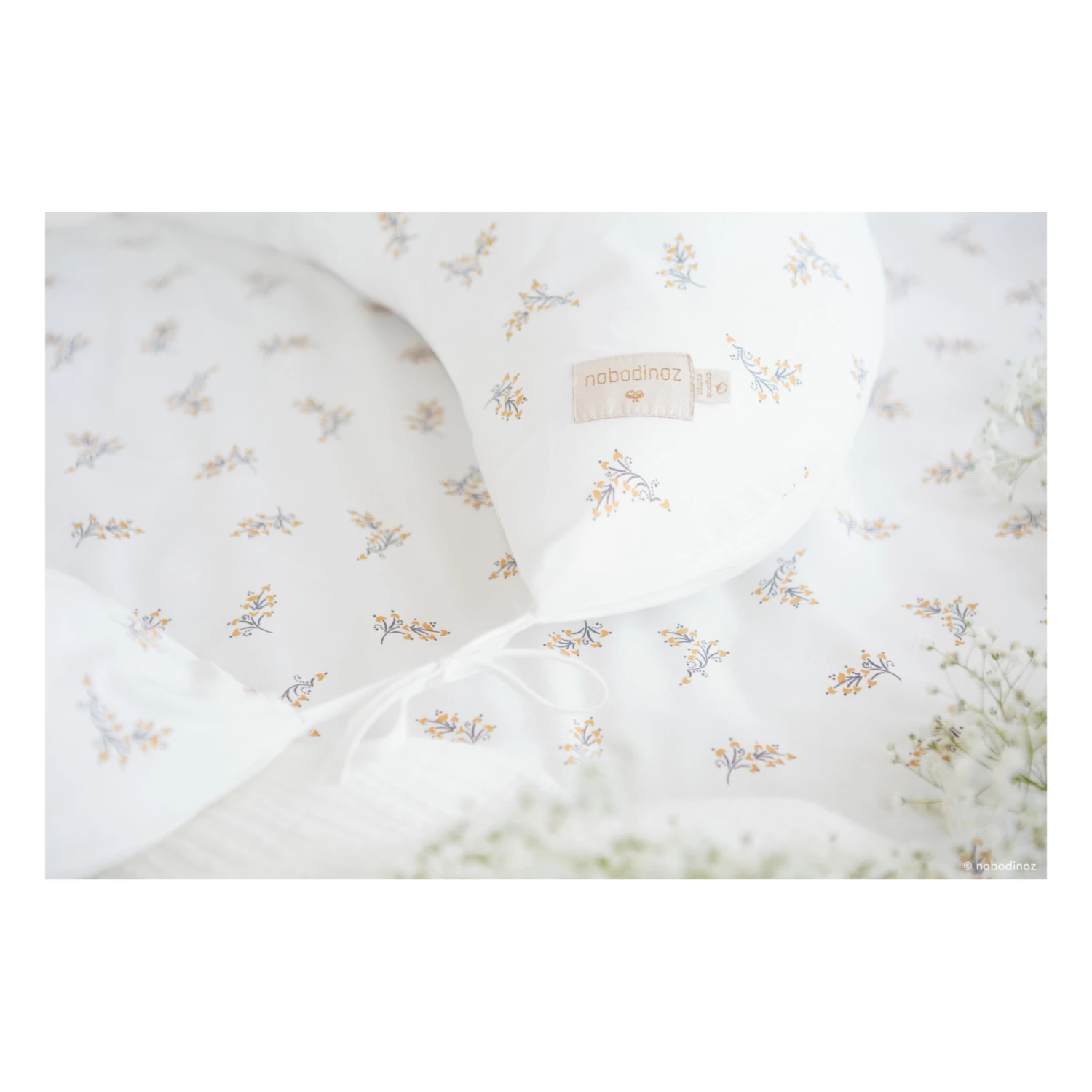 Cheap π Coupon π₯° Luna Flore Organic Cotton Breastfeeding Cushion Cream Nobodinoz Design Baby π π - Image 6