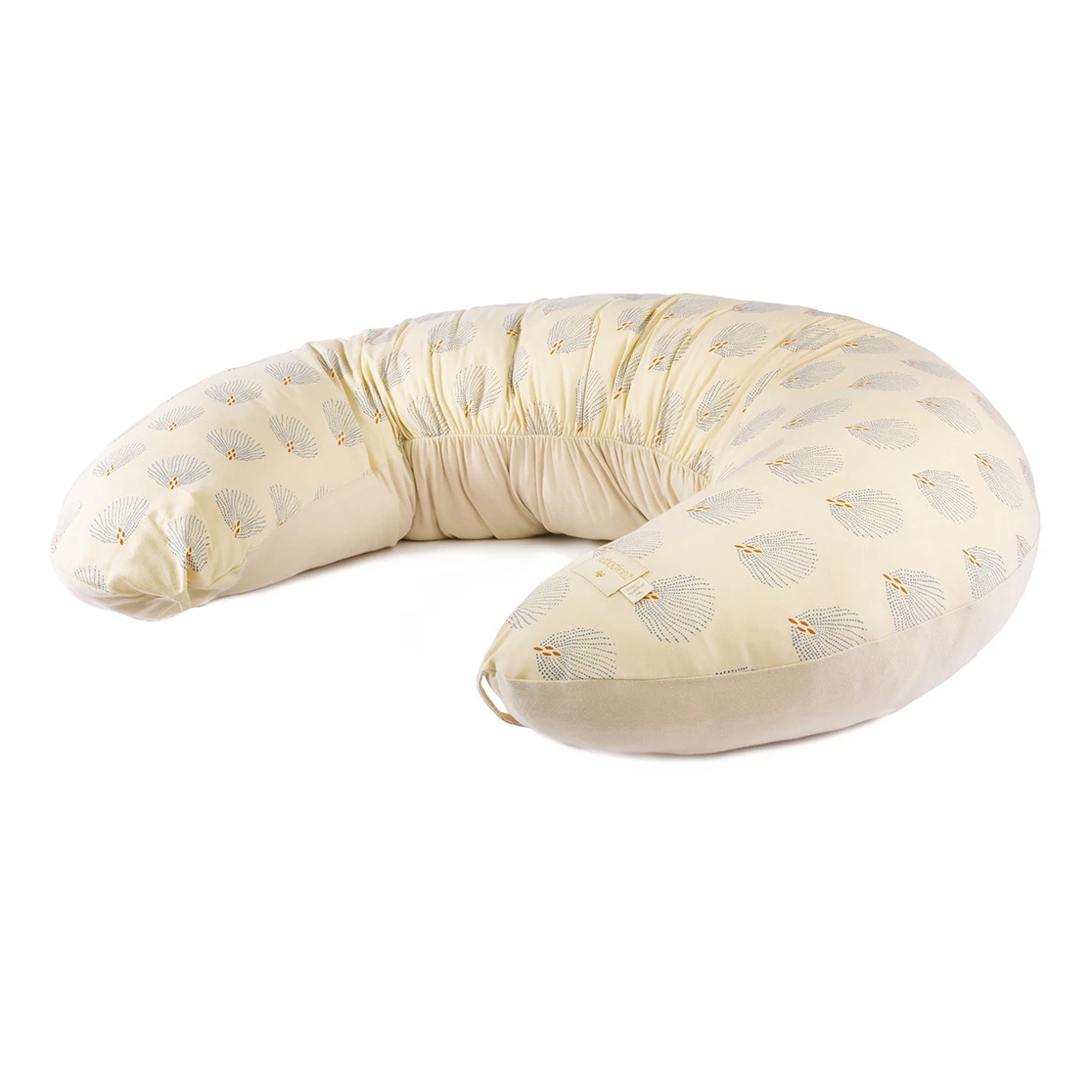 Budget π Best deal 𧨠Luna Gatsby Nursing Pillow in Organic Cotton Cream Nobodinoz Design Baby β€οΈ π― - Image 2