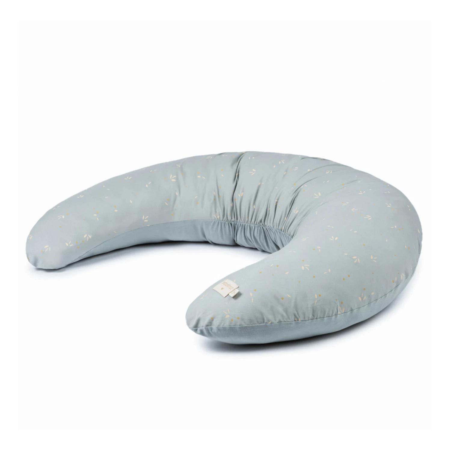 Outlet π₯ Best Sale βοΈ Luna Willow Organic Cotton Nursing Pillow Pale blue Nobodinoz Design Baby π π - Image 6