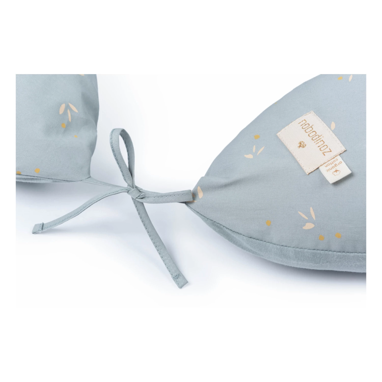 Outlet π₯ Best Sale βοΈ Luna Willow Organic Cotton Nursing Pillow Pale blue Nobodinoz Design Baby π π - Image 7
