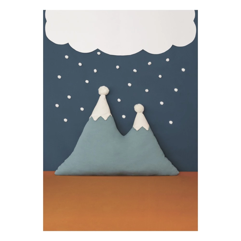 Top 10 π Top 10 π€© Mountains Organic Cotton Cushion 40x50 cm Green Nobodinoz Design Children π π - Image 2