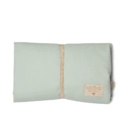 Brand new π― Best deal 𧨠Mozart Organic Cotton Travel Changing Mat 68x50 Aqua Nobodinoz Design Baby π π―