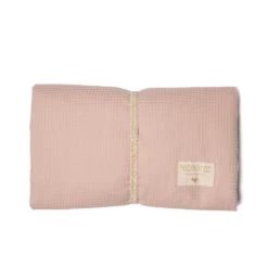Coupon 😉 Outlet ✨ Mozart Organic Cotton Travel Changing Mat 68x50 Pink Nobodinoz Design Baby 💯 🧨