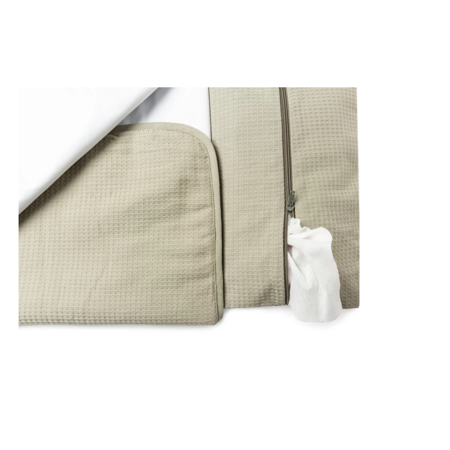 Hot Sale β Outlet π Mozart Organic Cotton Travel Changing Mattress Sage Nobodinoz Design Baby π₯° β - Image 8