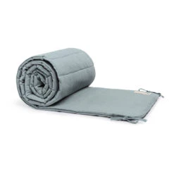 Budget ✔️ New 🔥 Nest Organic Cotton Cot Bumper Blue Nobodinoz Design Baby 🎉 🤩