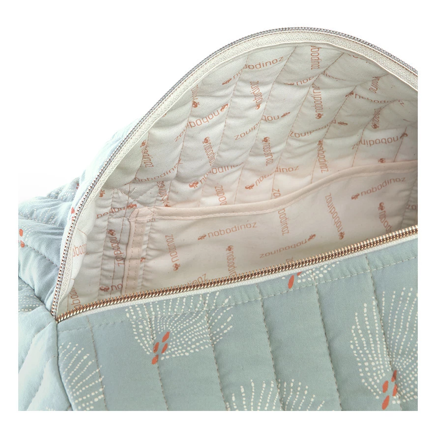 Top 10 π Best Sale π New York Gatsby weekend bag in organic cotton Green water Nobodinoz Design Baby, Children π π - Image 3