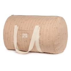 Outlet π Hot Sale π New York Willow Organic Cotton Overnight Bag Nude Nobodinoz Design Baby π π₯°