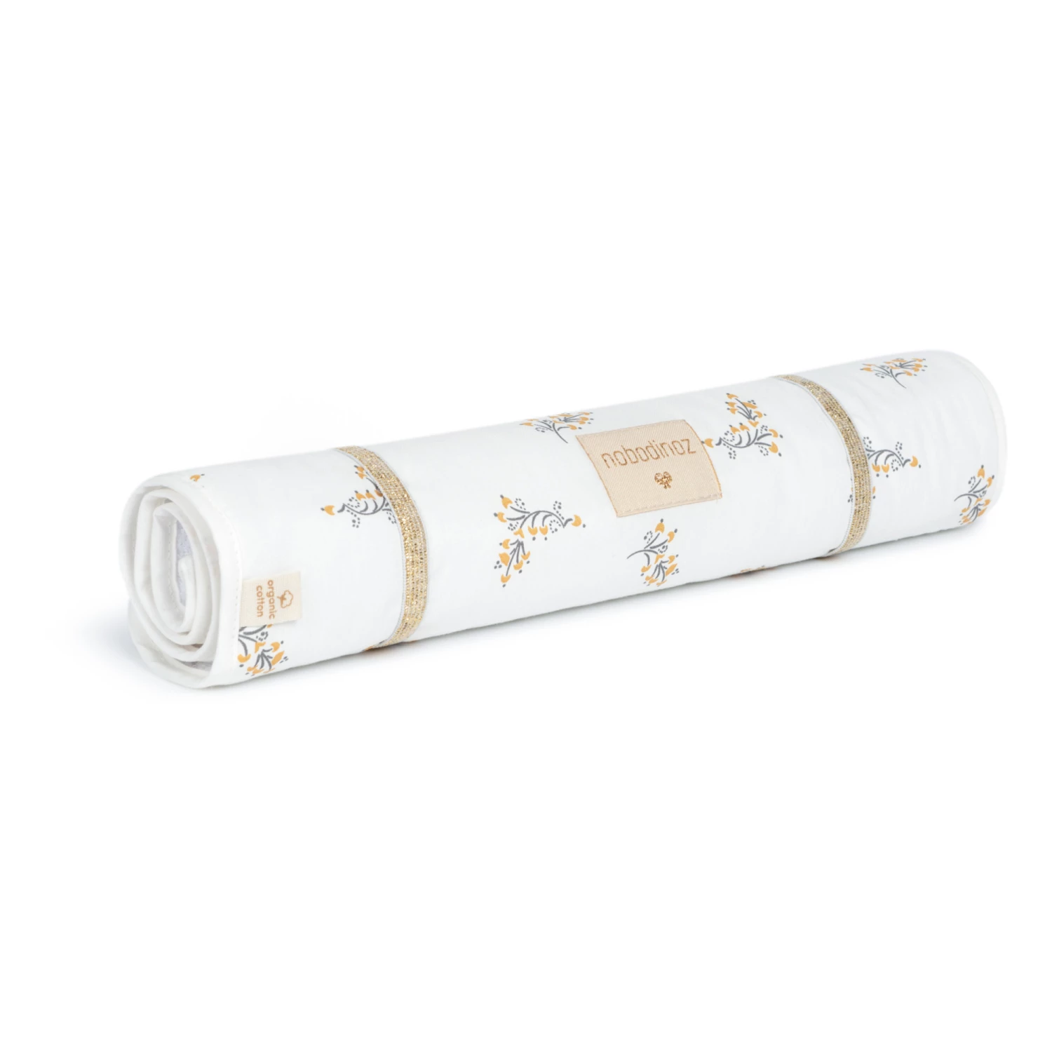 Best Sale βοΈ New π Nomad Flore Organic Cotton Changing Mat Cream Nobodinoz Design Baby π₯ π₯°