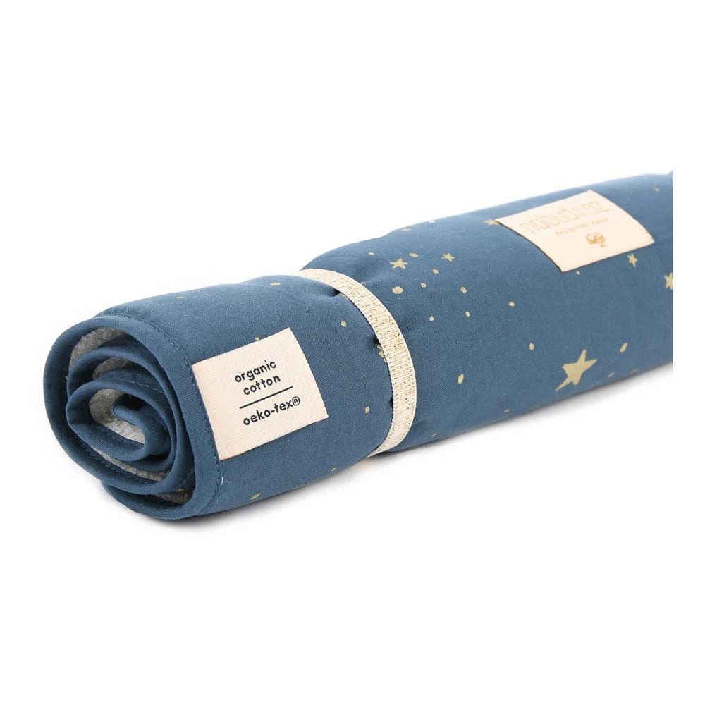 Best deal π€© Brand new π Nomad Stella Organic Cotton Baby Chaning Mat Midnight blue Nobodinoz Design Baby β π - Image 2