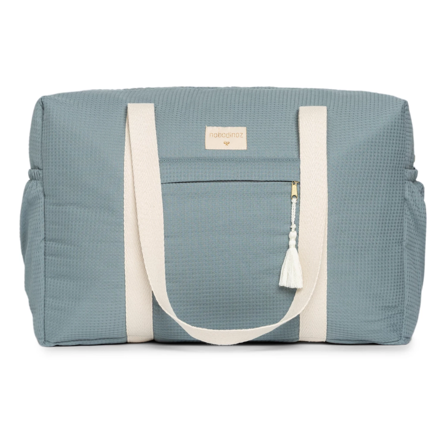Cheap 𧨠Brand new π― Opéra Organic Cotton Maternity Bag Blue Nobodinoz Design Baby π βοΈ - Image 8