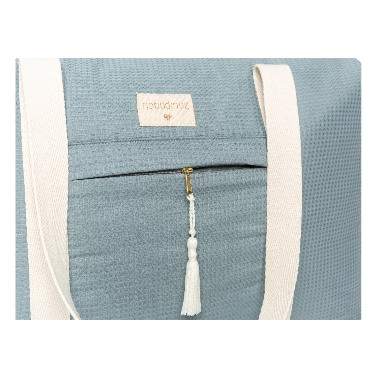 Cheap 𧨠Brand new π― Opéra Organic Cotton Maternity Bag Blue Nobodinoz Design Baby π βοΈ - Image 10