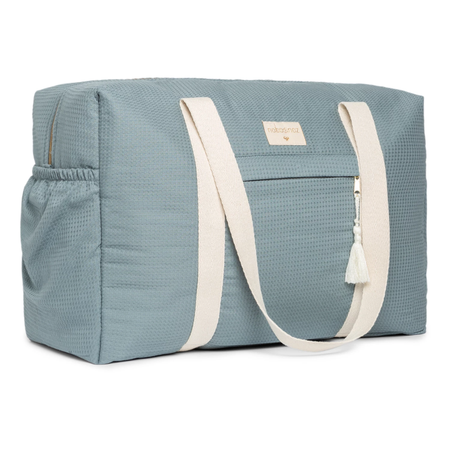 Cheap 𧨠Brand new π― Opéra Organic Cotton Maternity Bag Blue Nobodinoz Design Baby π βοΈ
