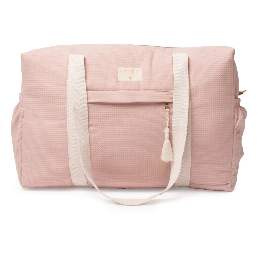 Buy ❤️ Promo ❤️ Opéra Organic Cotton Maternity Bag Pink Nobodinoz Design Baby ❤️ 🔔 - Image 2