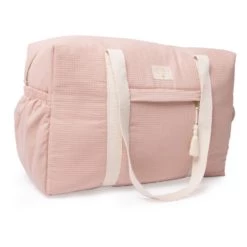 Buy β€οΈ Promo β€οΈ Opéra Organic Cotton Maternity Bag Pink Nobodinoz Design Baby β€οΈ π