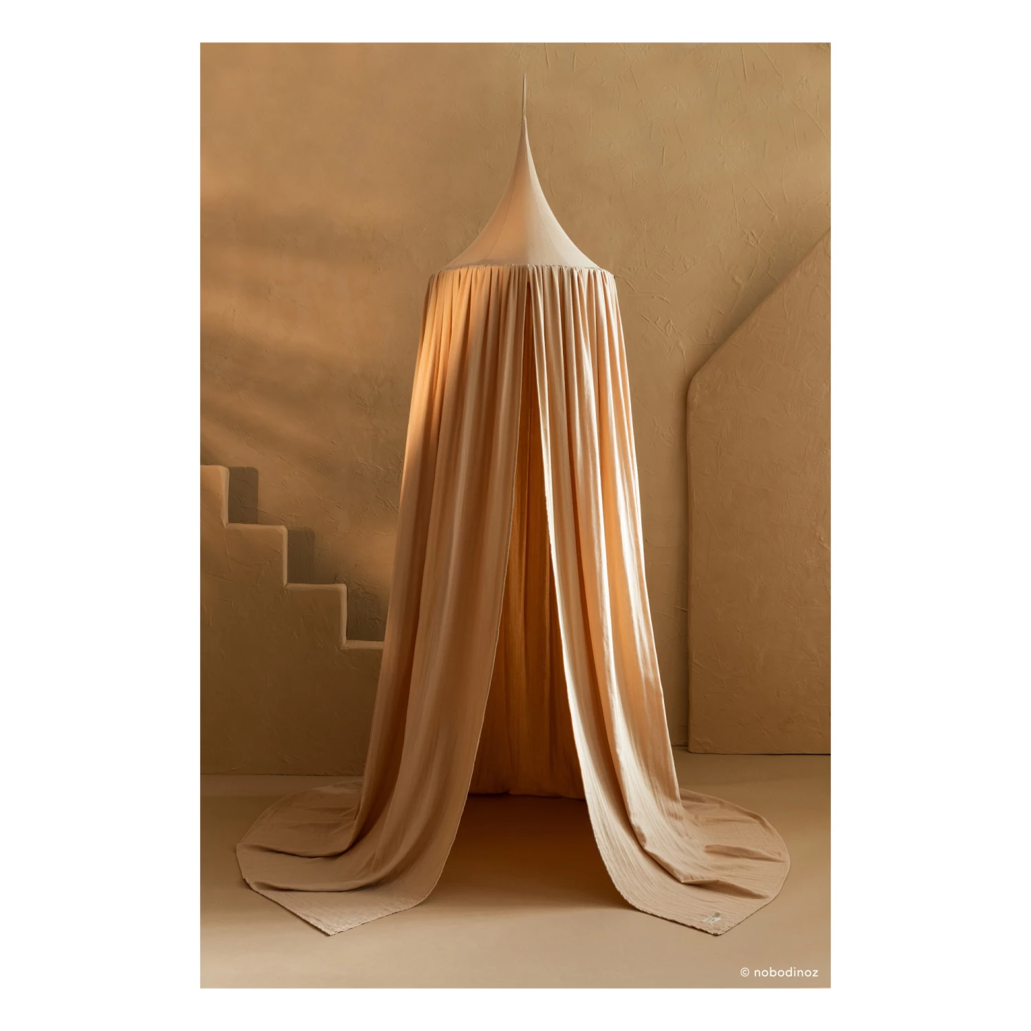 Budget β€οΈ Best reviews of π Organic Cotton 'Amour' Bed Canopy Nude Nobodinoz Design Baby π₯° π₯° - Image 2