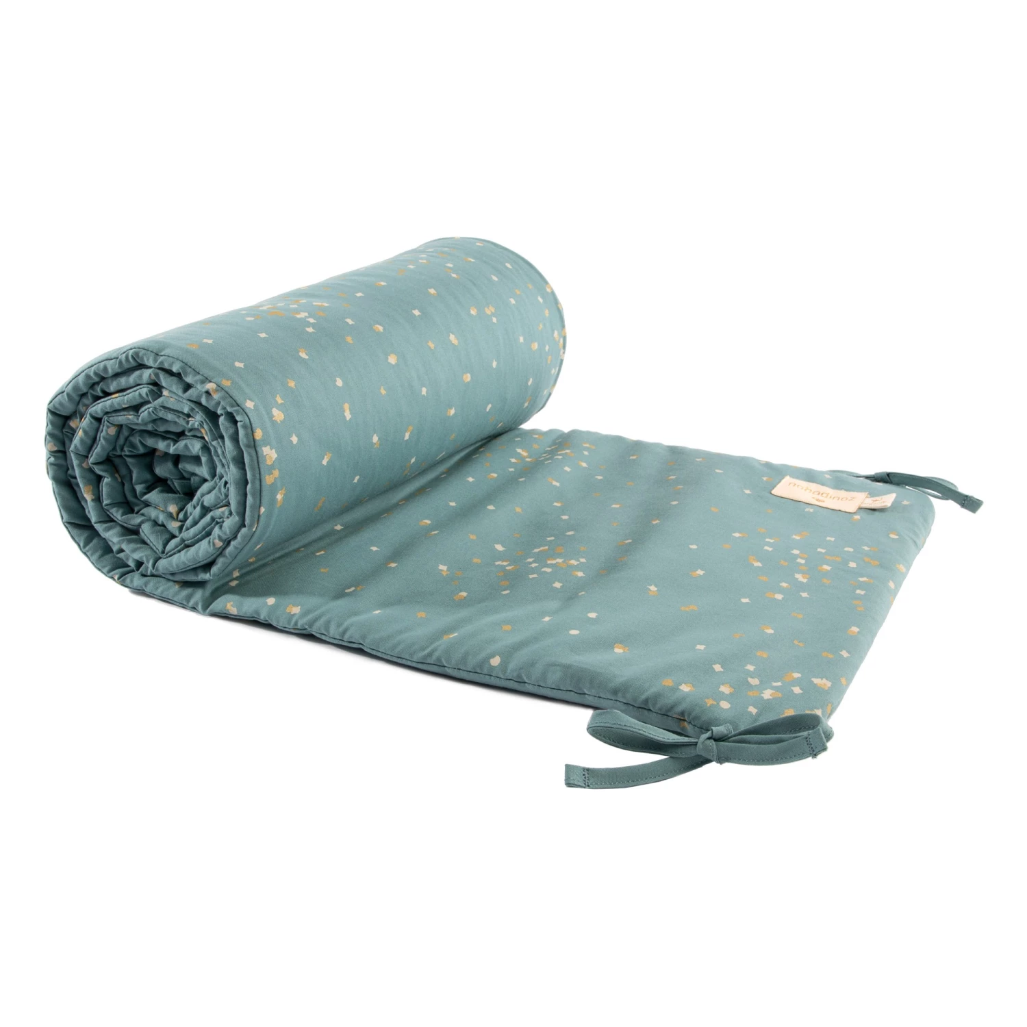 Outlet π Hot Sale β Organic Cotton Bed Bumper Green Nobodinoz Design Baby π€© β€οΈ