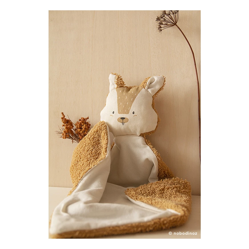 Best Pirce π€© Discount π Organic cotton comforter Caramel Nobodinoz Toys and Hobbies Baby π― π - Image 2