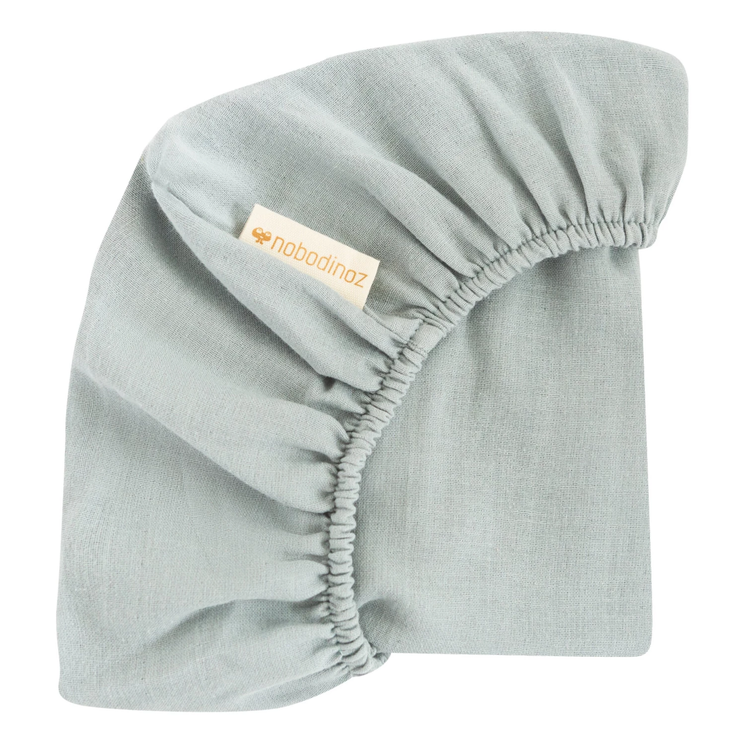 Top 10 π₯ Coupon β Organic Cotton Fitted Sheet for Melody Moses Basket Light blue Nobodinoz Design Baby β€οΈ π€© - Image 2