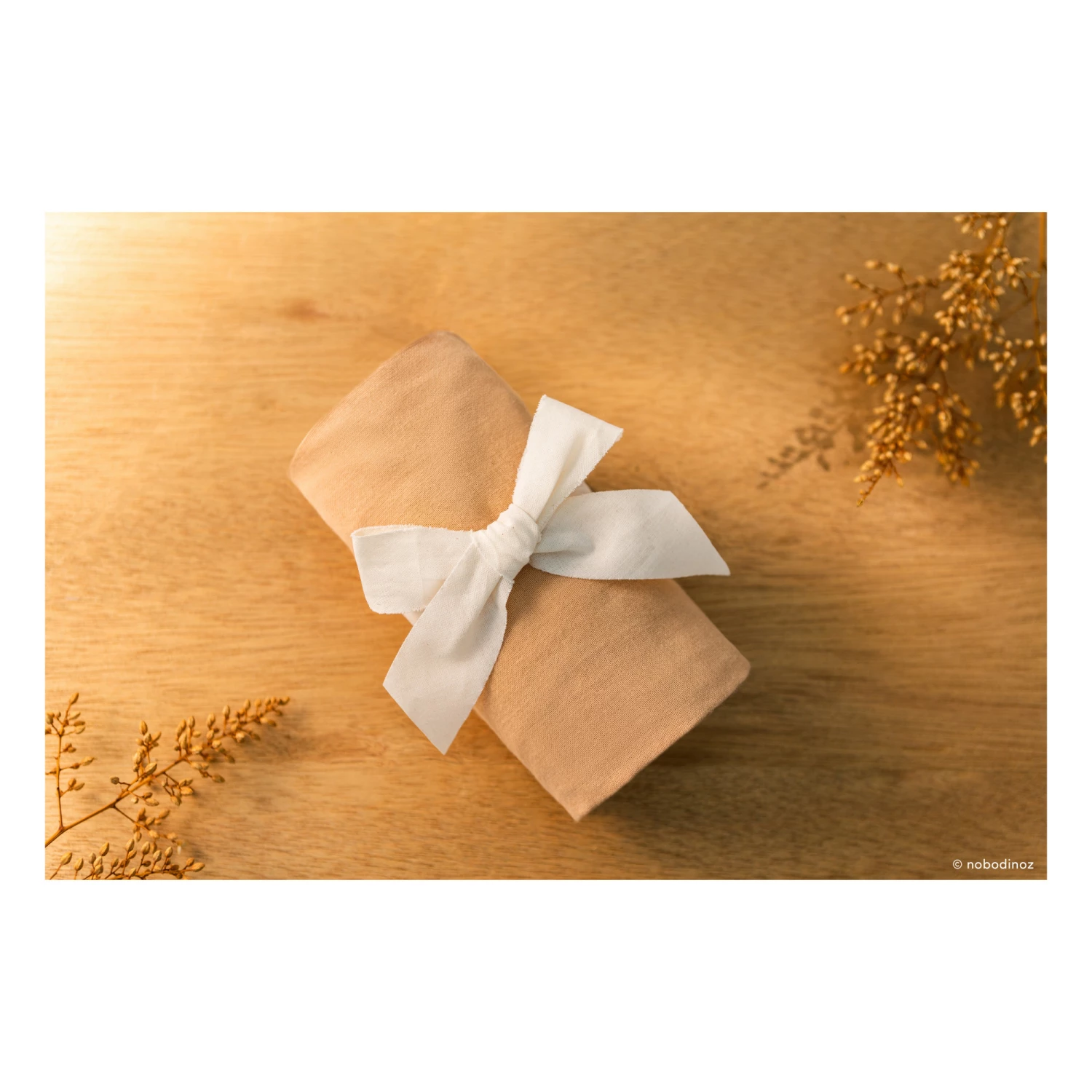 Coupon 𧨠Cheapest π Organic Cotton Fitted Sheet for Melody Moses Basket Nude Nobodinoz Design Baby β π₯° - Image 5