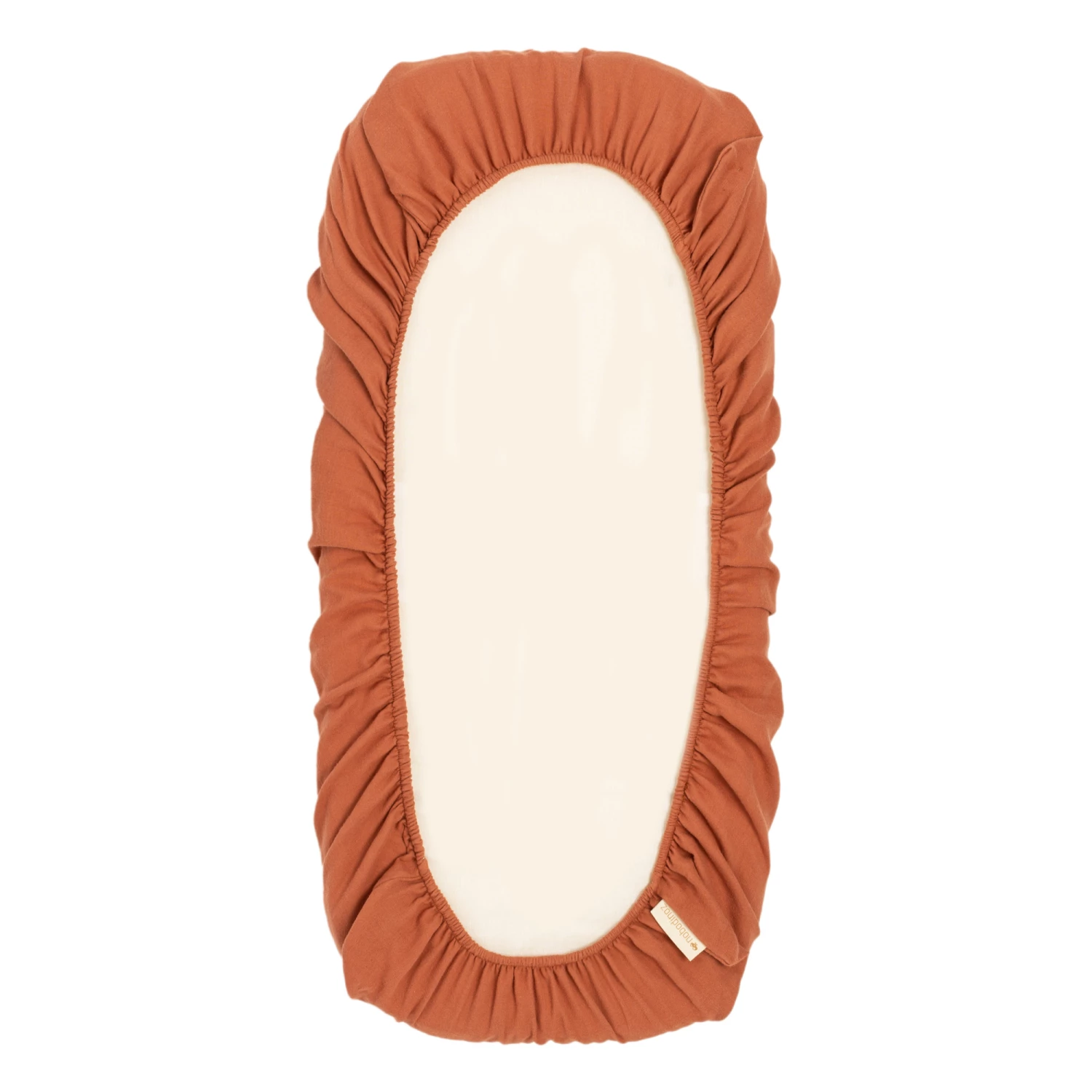 Budget π€© Buy π Organic Cotton Fitted Sheet for Melody Moses Basket Terracotta Nobodinoz Design Baby β π€© - Image 3