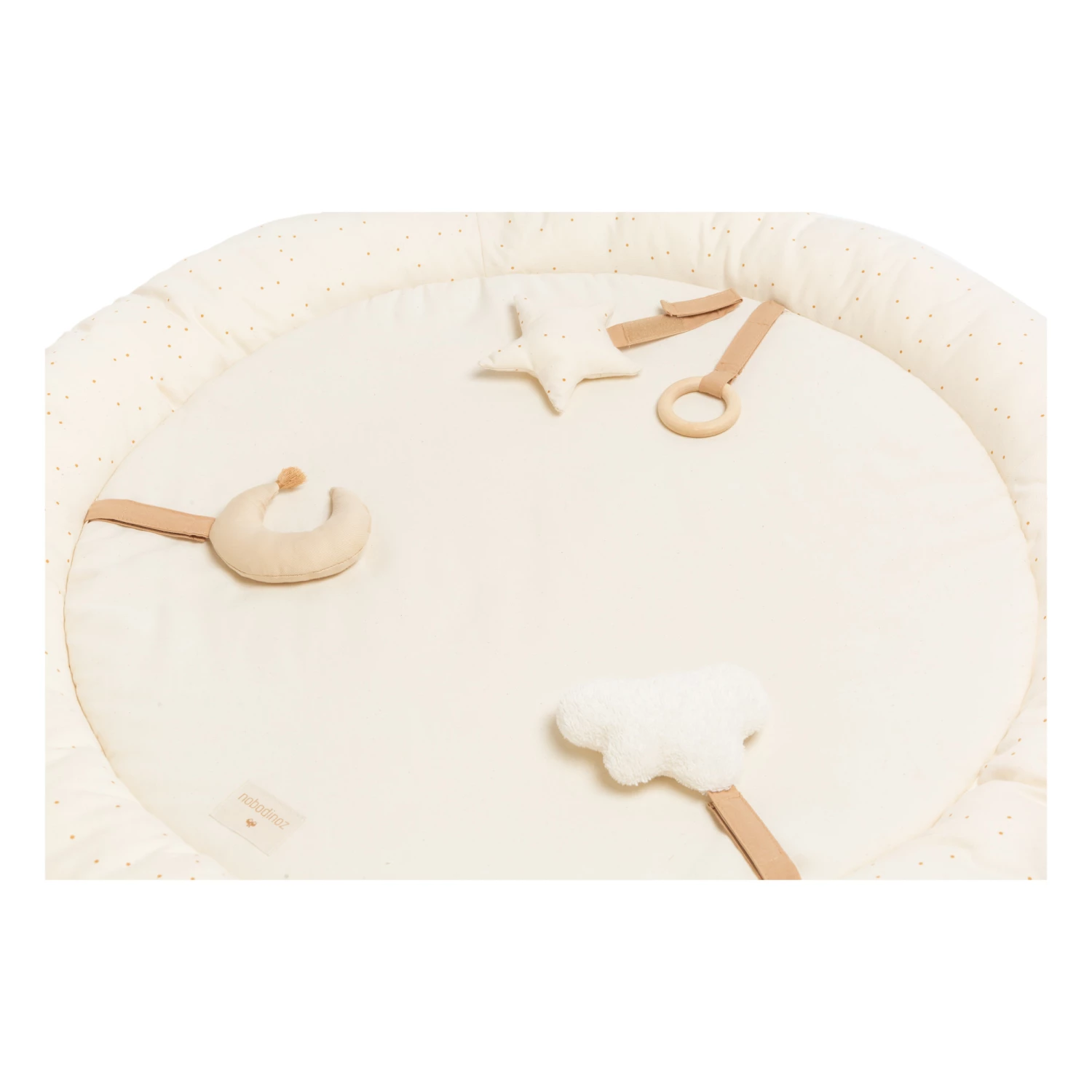 Coupon π Buy π Organic Cotton Growing Green Early Learning Play Mat D100cm Cream Nobodinoz Design Baby βοΈ π - Image 6