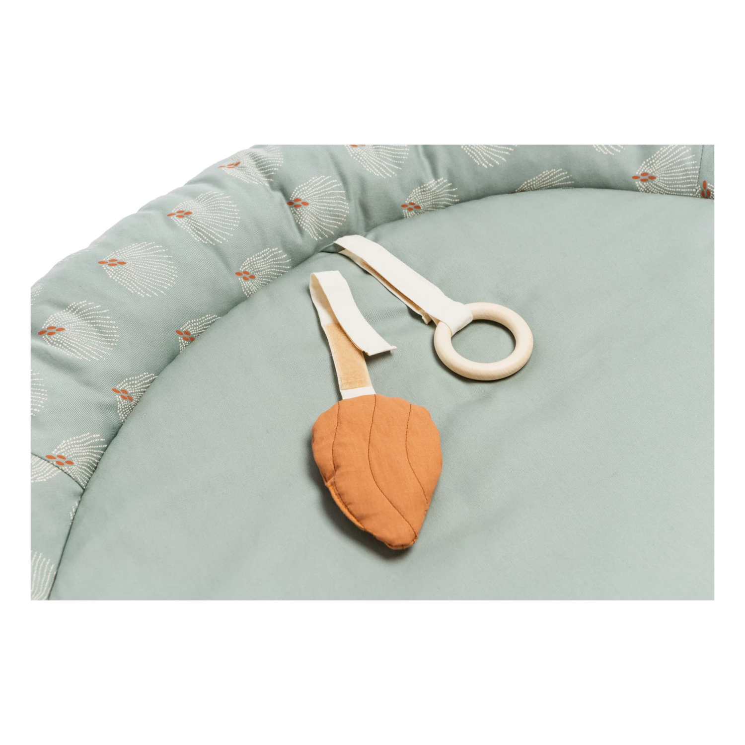 Buy π Best deal β Organic Cotton Growing Green Early Learning Play Mat D100cm Green Nobodinoz Design Baby β π - Image 3