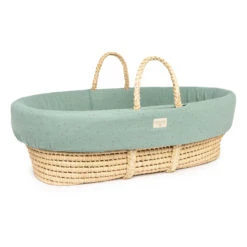 Coupon π Coupon β¨ Organic Cotton Padded Sheet for Moses Basket Terracotta Nobodinoz Design Baby β€οΈ π§¨