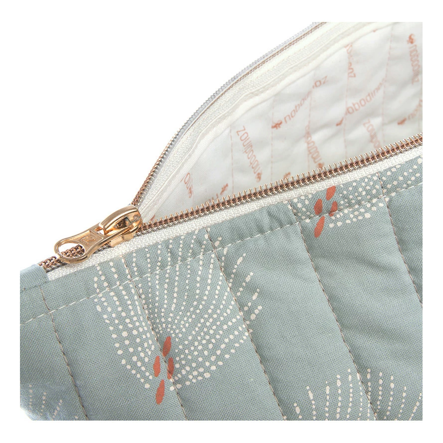 Budget π Buy β€οΈ Paris Gatsby maternity bag in organic cotton Green water Nobodinoz Design Baby π π - Image 3