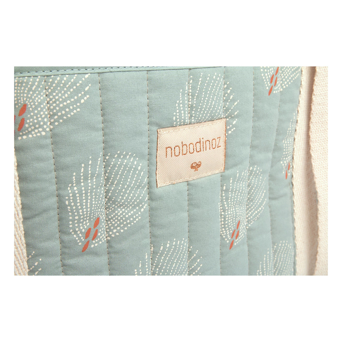 Budget π Buy β€οΈ Paris Gatsby maternity bag in organic cotton Green water Nobodinoz Design Baby π π - Image 5