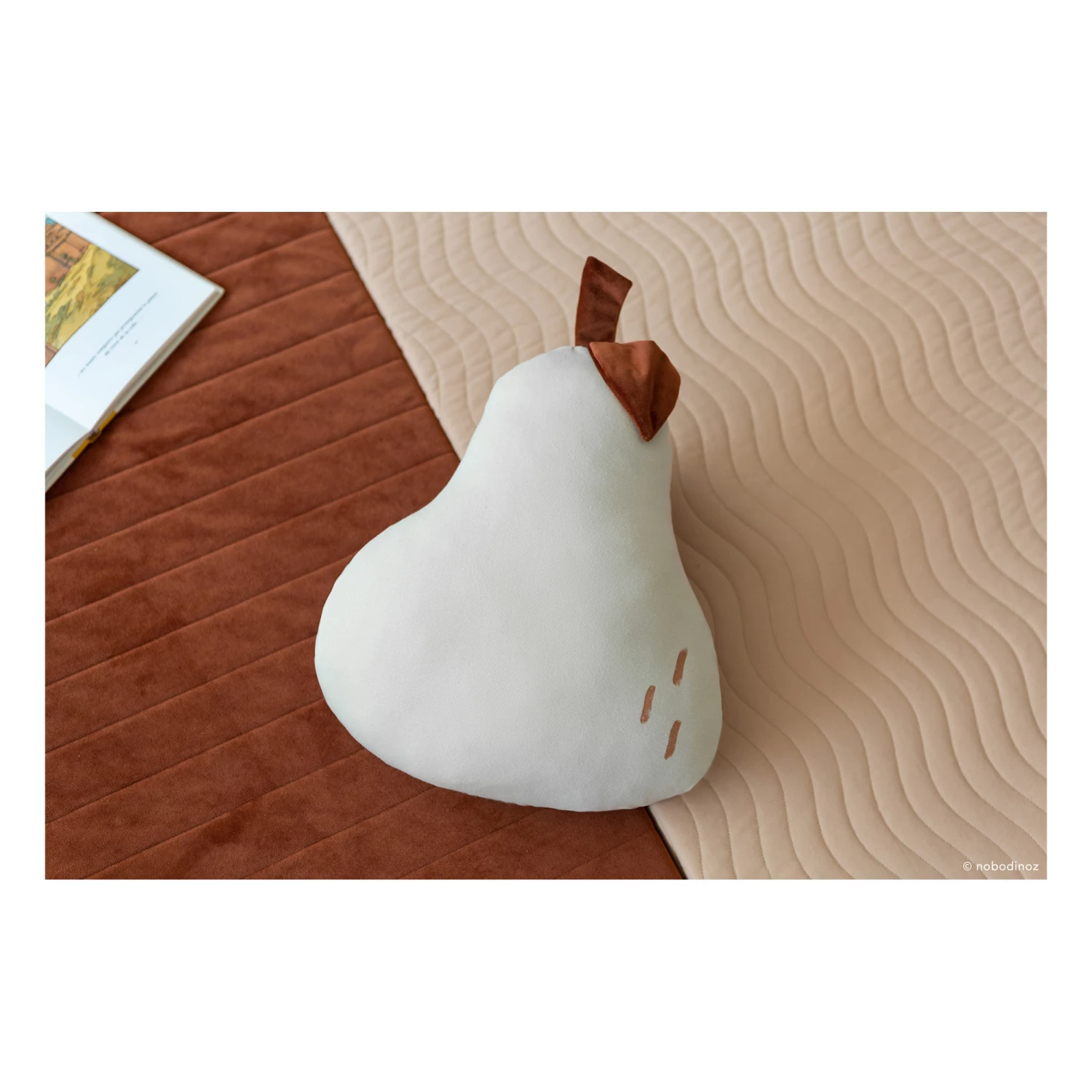 Top 10 π Buy π Pear Cushion Cream Nobodinoz Design Baby, Children π₯° π - Image 2