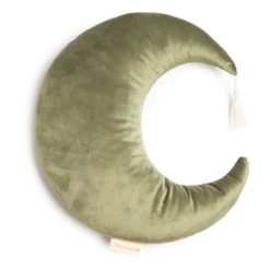 Buy π― Brand new π Pierrot Velvet Cushion Olive green Nobodinoz Design Children π― π