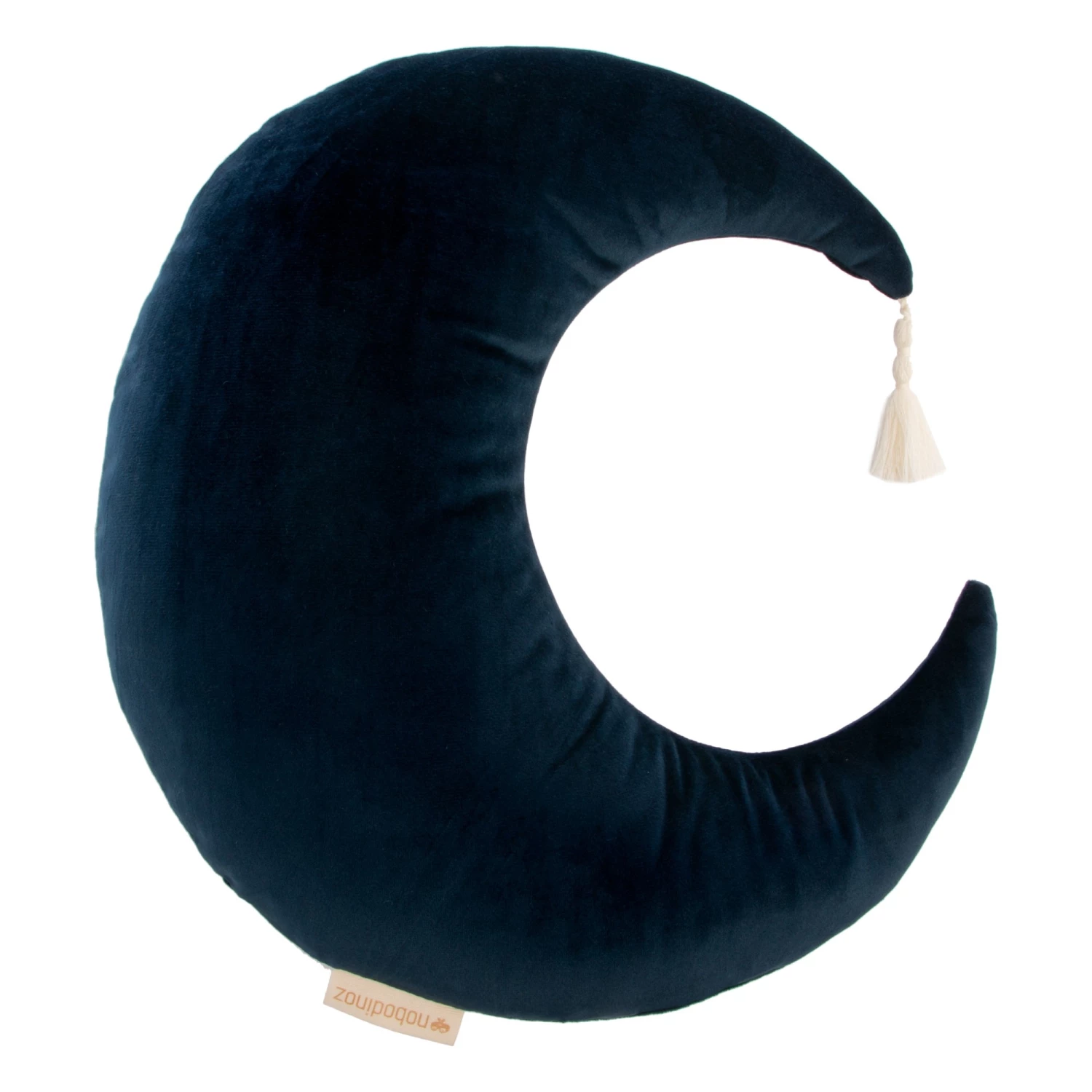 Best Pirce π€© Brand new π€© Pierrot Velvet Cushion Midnight blue Nobodinoz Design Baby, Children π π