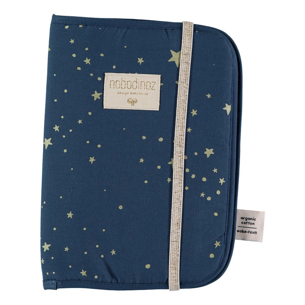 Flash Sale π Deals π₯° Poema Stella Organic Cotton Health Book Cover Midnight blue Nobodinoz Design Baby π π₯°