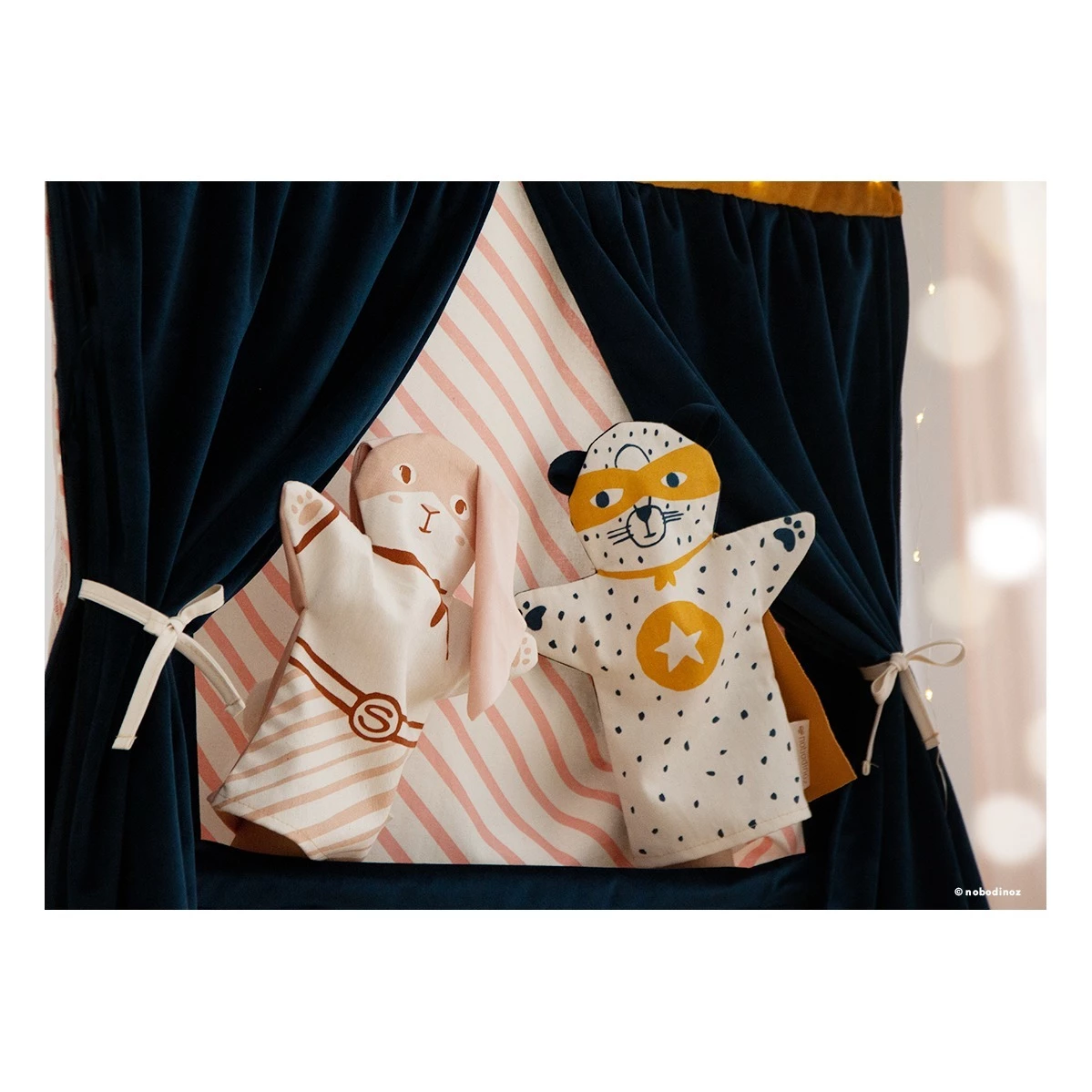 Coupon π Best deal π Rabbit Puppet Pink Nobodinoz Toys and Hobbies Children π π₯ - Image 4