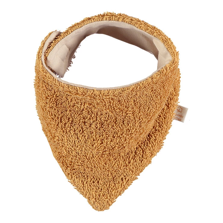 Best Sale π Wholesale β¨ So Cute bandana organic cotton bib Caramel Nobodinoz Design Baby π β - Image 6