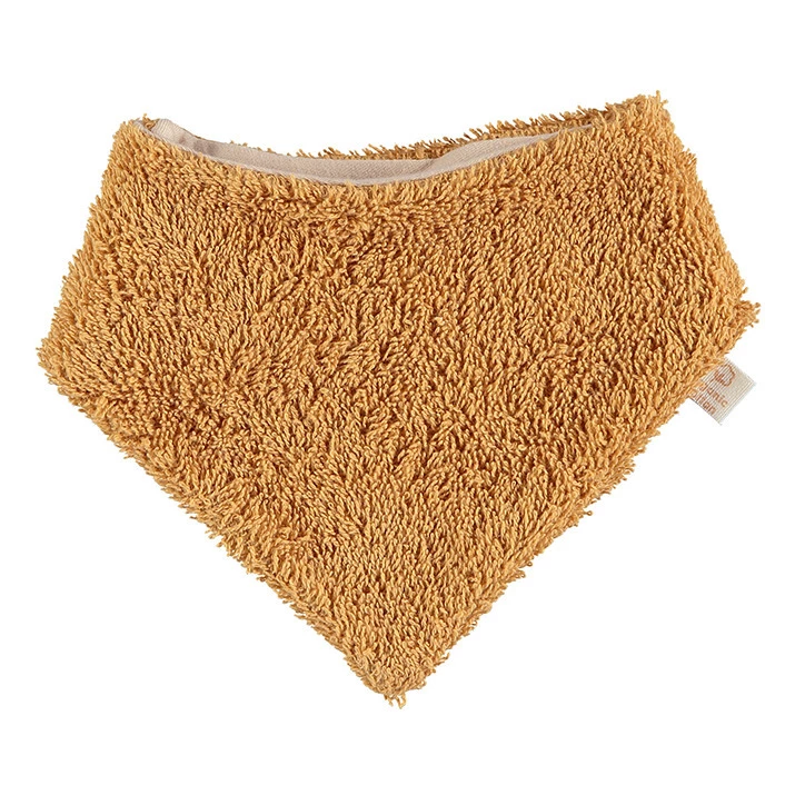 Best Sale π Wholesale β¨ So Cute bandana organic cotton bib Caramel Nobodinoz Design Baby π β
