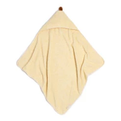 Best Pirce β¨ Best Sale β So Cute Organic Cotton Bath Cape Vanilla Nobodinoz Design Baby π β€οΈ