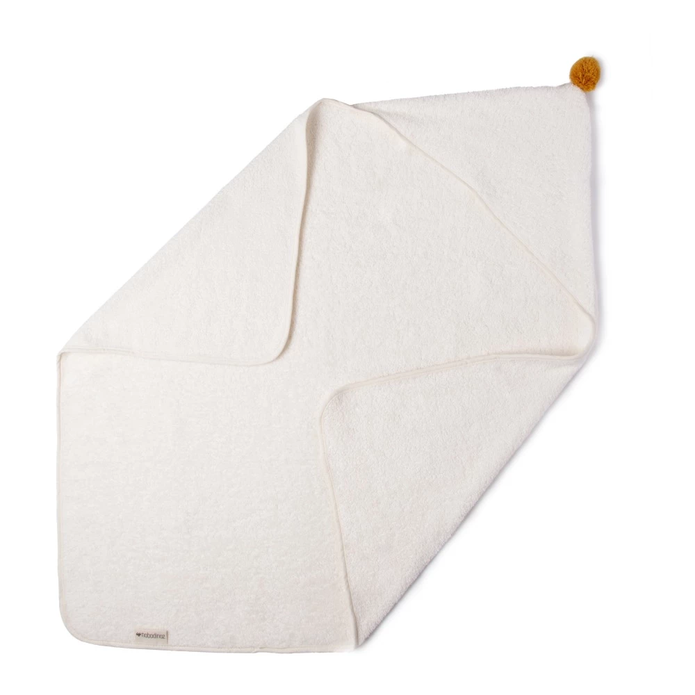 Discount π€© Best reviews of βοΈ So Cute Organic Cotton Bathcape 73x73cm Natural Nobodinoz Design Baby π π - Image 2