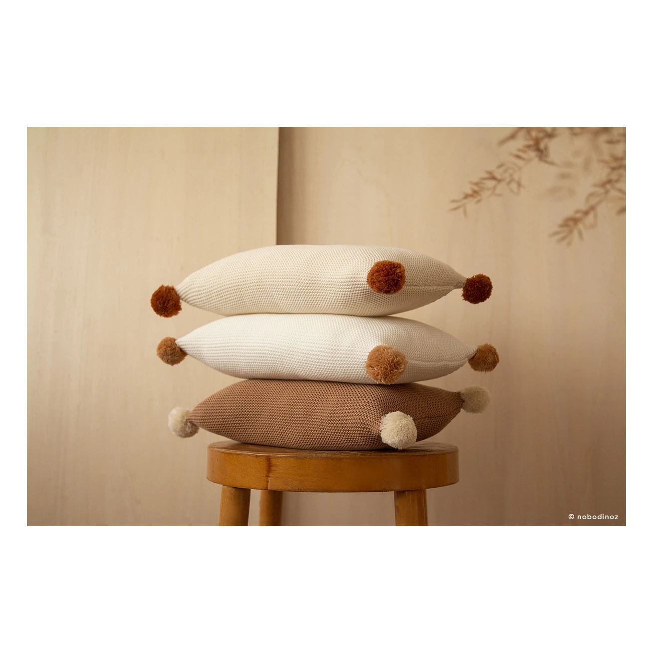 Deals π Outlet π― So Natural organic cotton knitted cushion Milk Nobodinoz Design Baby, Children βοΈ π - Image 4