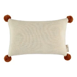 Best deal ✔️ Best reviews of 🎁 So Natural organic cotton knitted cushion Natural Nobodinoz Design Baby, Children 🤩 ⭐