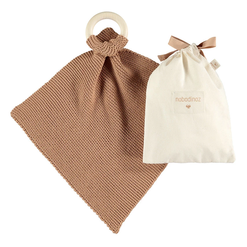 Brand new π Flash Sale π So Natural teether in wood and organic cotton Camel Nobodinoz Design Baby π₯ π - Image 3