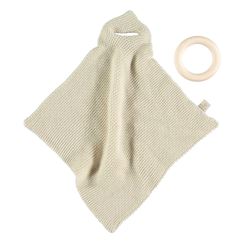 Promo π Brand new π So Natural teether in wood and organic cotton Nobodinoz Design Baby β¨ π - Image 4