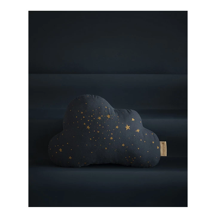 Flash Sale π Top 10 𧨠Stella Cloud cushion in organic cotton Midnight blue Nobodinoz Design Baby, Children π π - Image 2