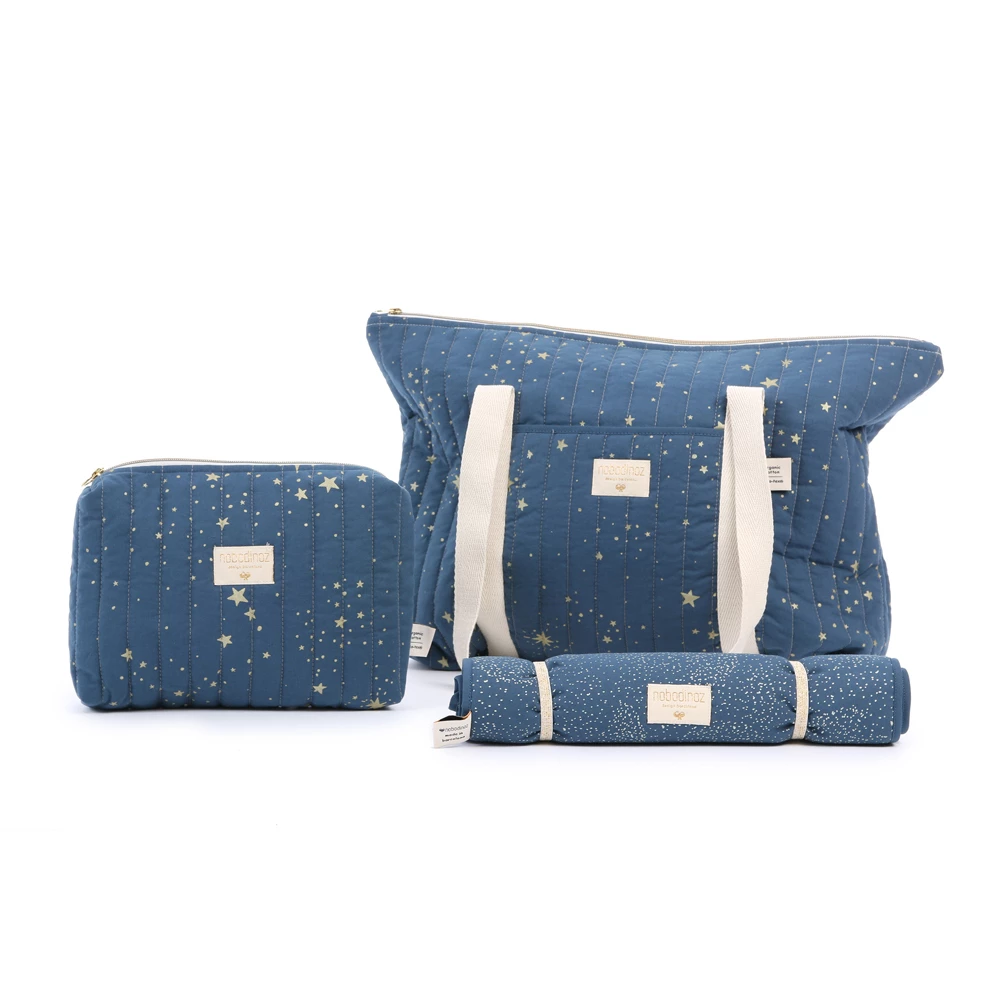 Buy π Flash Sale π Stella Organic Cotton Toiletry Bag Midnight blue Nobodinoz Design Children π β¨ - Image 2