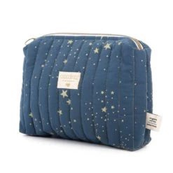 Buy 🔔 Flash Sale 🛒 Stella Organic Cotton Toiletry Bag Midnight blue Nobodinoz Design Children 😉 ✨