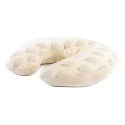 Best Sale 🌟 Coupon 😍 Sunrise Gatsby Nursing Pillow in Organic Cotton Cream Nobodinoz Design Baby 🤩 ⭐
