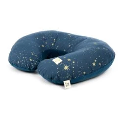 Budget ✔️ Brand new ⭐ Sunrise Stella Organic Cotton Breastfeeding Pillow Midnight blue Nobodinoz Design Baby ❤️ 🧨