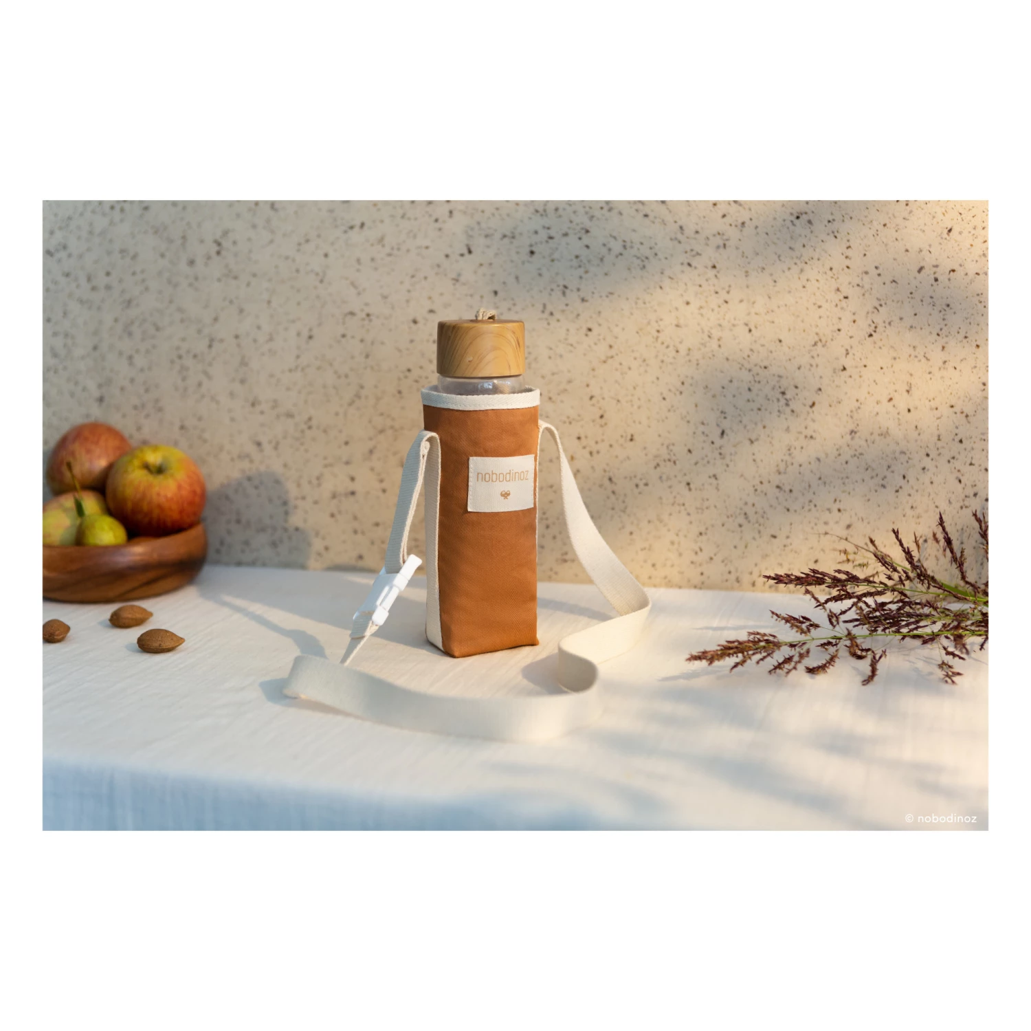 New β¨ Hot Sale π― Sunshine Bottle Pouch Cinnamon Nobodinoz Design Children π π - Image 2