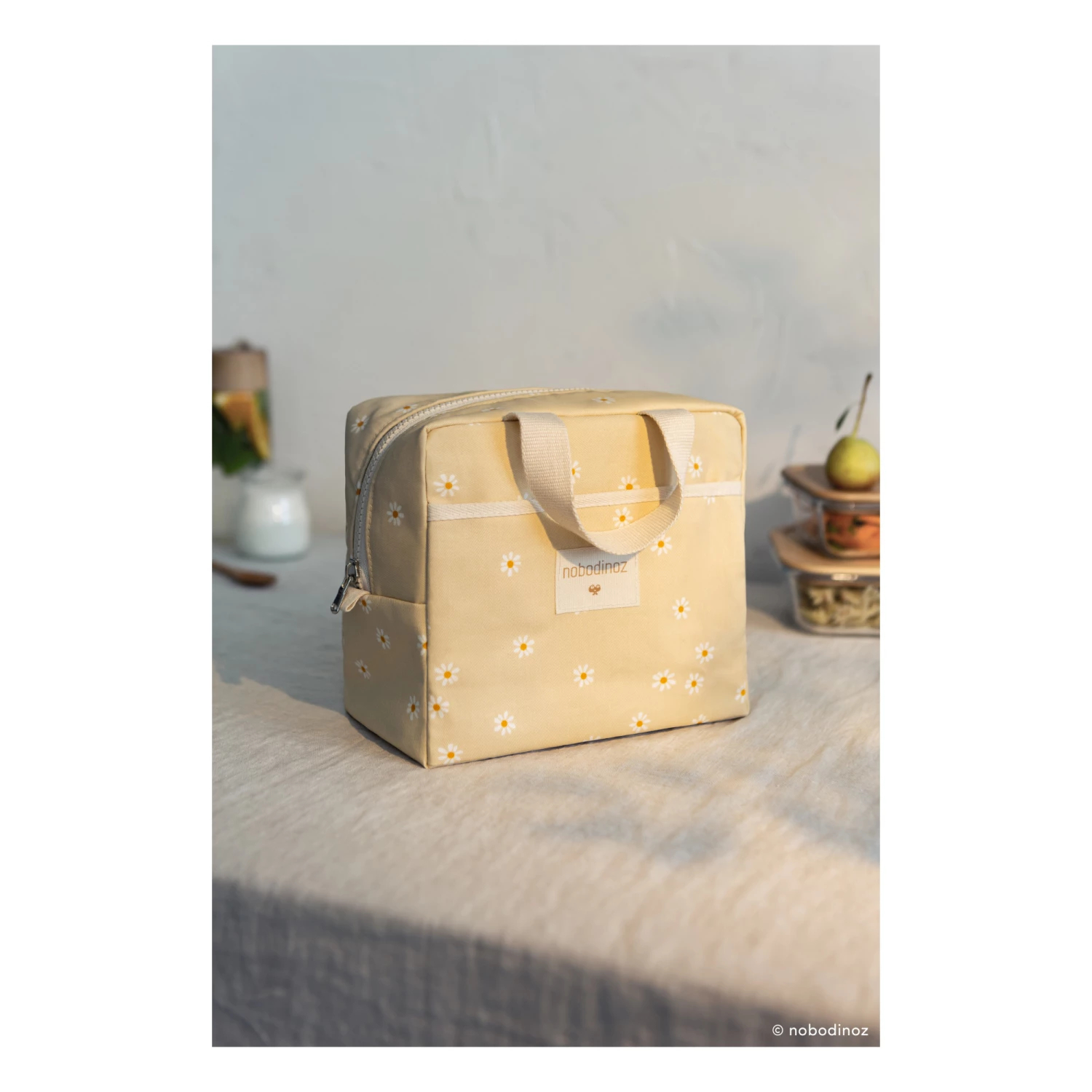 Flash Sale π Top 10 β Sunshine Isotherm Lunch Bag Daisies Nobodinoz Design Children π― β - Image 2